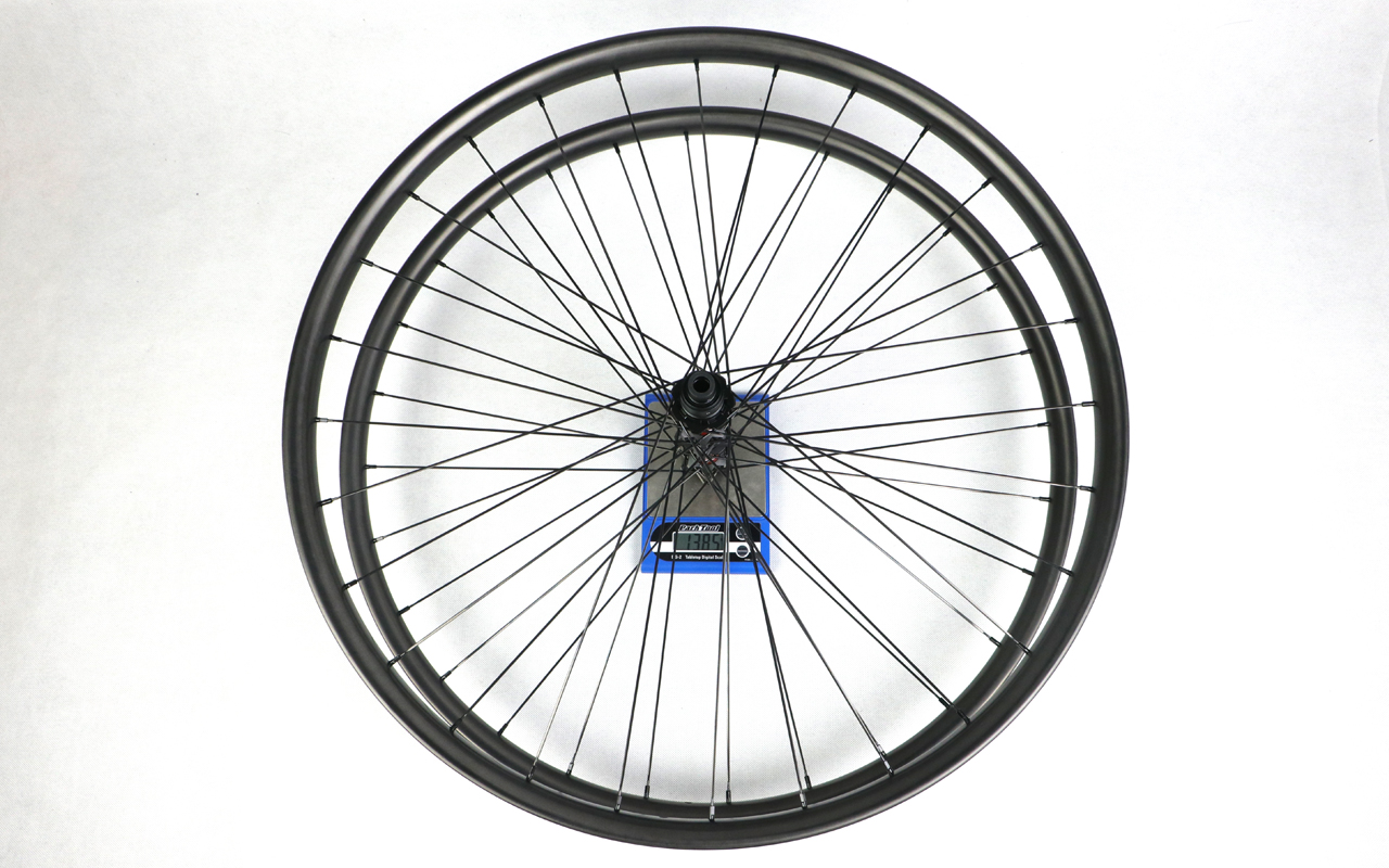 A29C30D18 actual build wheels weight 1385g