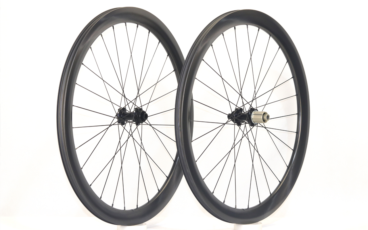 700c-I22-D45-asymmetric-road-bike-hookless-gravel-carbon-wheels-2